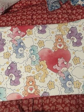 Care Bears Purple and Multicolor Heart Tote Bag